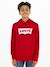 Jungen Kapuzensweatshirt BATWING SCREENPRINT Levi's - blau+rot - 4