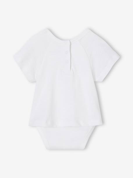 Baby Shirtbody weiß 4