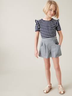 -Mädchen Shorts HICKORY STRIPES CYRILLUS