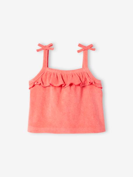 Baby-Set: Trägertop & Shorts koralle 2