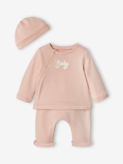 3-teiliges Baby-Set für Neugeborene, Sweatware -  - [numero-image]