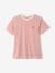 T-Shirt aus Baumwolle, Schwangerschaft & Stillzeit, personalisierbar Oeko-Tex - grün+rot gestreift - 9