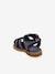 Baby Stoff-Sandalen blau 3