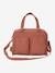 Wickeltasche FAMILY aus Musselin, personalisierbar - braun/wild sahara - 2