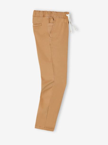 Jungen Chinohose mit Dehnbund, Bundweite verstellbar beige+grün+nachtblau 7