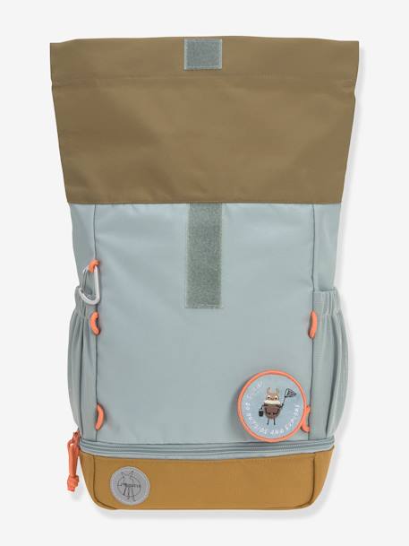 Kinder Rolltop-Rucksack NATURE LÄSSIG blau+grün 5