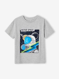 -Jungen T-Shirt mit Paillettenmotiv