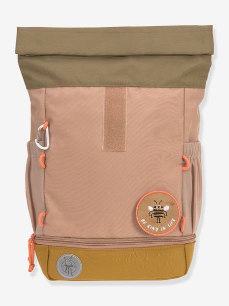 Kinder Rolltop-Rucksack NATURE LÄSSIG - blau+braun+grün - 16