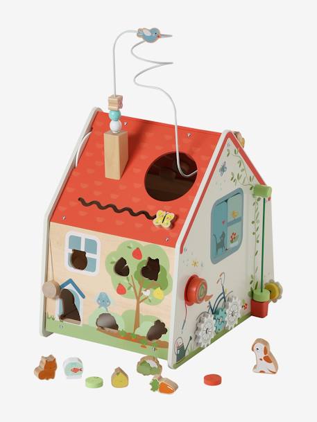 Baby Activity-Haus, Holz FSC® natur 4