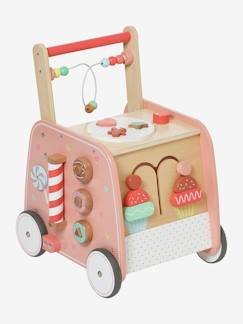 Spielzeug-Baby-Schaukeltiere, Lauflernwagen, Lauflernhilfe & Rutschfahrzeuge-Baby Activity-Lauflernwagen KLEINE PATISSERIE, Holz FSC®