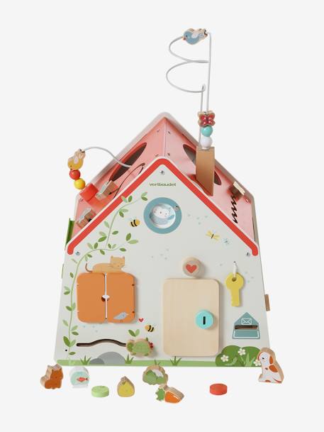 Baby Activity-Haus, Holz FSC® - natur - 8