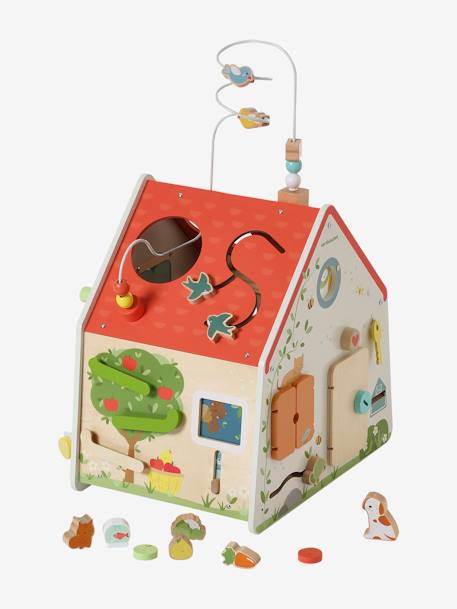 Baby Activity-Haus, Holz FSC® natur 6