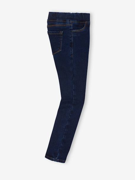 Mädchen Jeggings BASIC Oeko-Tex, Bundweite verstellbar blue stone+double stone+jeansblau 7