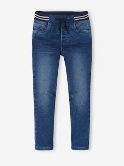 -Jungen Sweathose, Denim-Optik Oeko-Tex