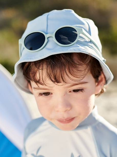 Baby Sonnenbrille mit Band salbeigrün 5