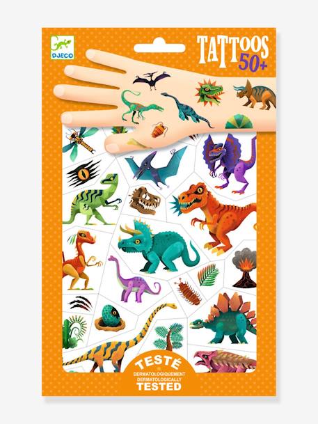 Kinder Klebetattoos DINO CLUB DJECO - orange - 1