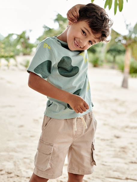 Jungen T-Shirt - grün/sun & beach - 5