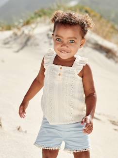 -Baby Shorts mit Pompons