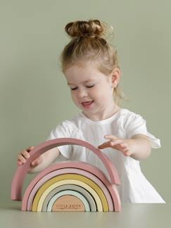 Spielzeug-Baby Regenbogen-Stapelturm aus Holz LITTLE DUTCH