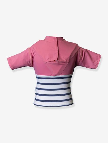 Kinder Strandshirt mit Rettungsweste, UV-Schutz FLOATEE gelb+rosa+rot 8