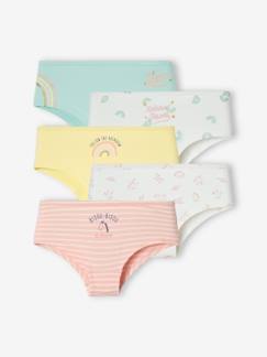 Maedchenkleidung-5er-Pack Mädchen Shortys Oeko-Tex