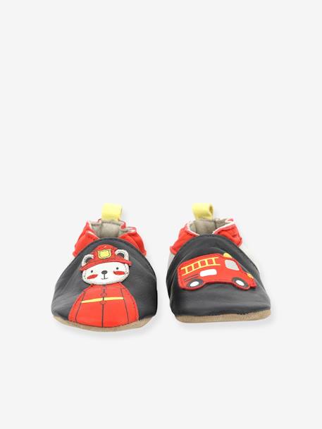 Baby Krabbelschuhe FIREMAN 686641-10 ROBEEZ, Hausschuhe marine 6