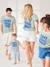 Capsule Collection: Baby T-Shirt HAPPY SUMMER FAMILY grün gestreift 6