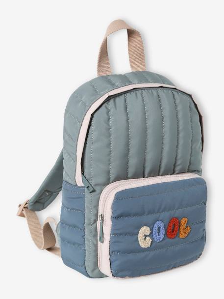 Jungen Vorschul-Rucksack COOL - moosgrün - 4