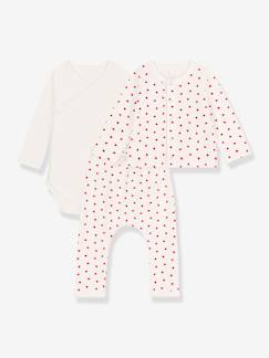 -Baby-Set für Neugeborene PETIT BATEAU, Bio-Baumwolle