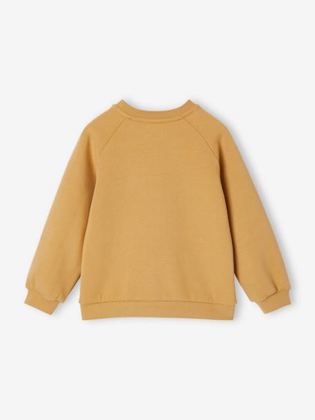 Mädchen Sweatshirt mit Motiv beige+curry 11