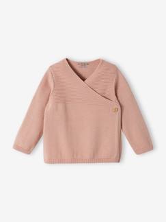 Babymode-Pullover, Strickjacken & Sweatshirts-Bio-Kollektion: Strickjacke für Neugeborene Oeko-Tex