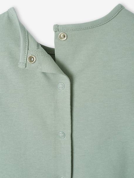 Baby Shirt BASIC Oeko-Tex aqua+rosenholz 3