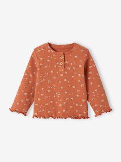 Mädchen Baby Shirt aus Rippenjersey  [numero-image]