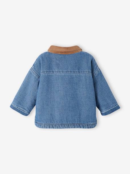 Warme Jungen Jeansjacke blue stone 3