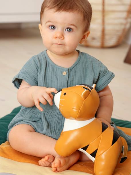 Baby Spieluhr TIERFREUNDE LITTLE BIG FRIENDS gelb/tiger 2