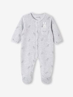 Babymode-Baby Samtstrampler Oeko-Tex