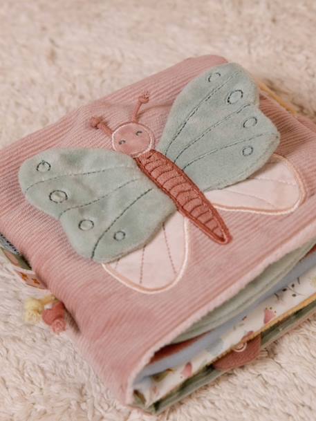 Baby Stoffbuch LITTLE DUTCH aqua+pudrig rosa+rosa 9