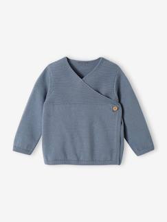 Babymode-Bio-Kollektion: Strickjacke für Neugeborene