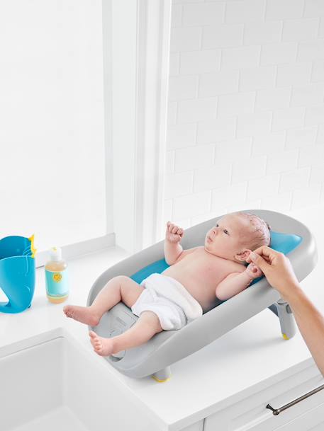 Baby Badewanne MOBY SKIP HOP mit Liege blau 4