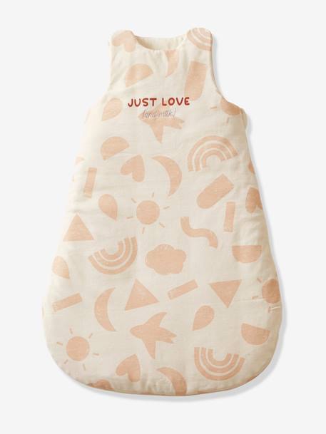 Bio-Kollektion: Baby Winterschlafsack HAPPY SKY - beige bedruckt - 2