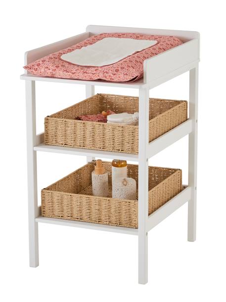 Aufbewahrungskorb für Baby Wickeltisch beige 4