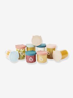 Babyartikel-Essen & Trinken-Geschirr, Geschirr-Sets & Besteck-6 Breigläser ISY BOWLS BABYMOOV 250+120 ml