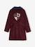 Jungen Fleece-Morgenmantel mit Wappen - bordeaux - 4