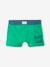 5er-Pack Jungen Boxershorts aus Stretch, Skater grün 5