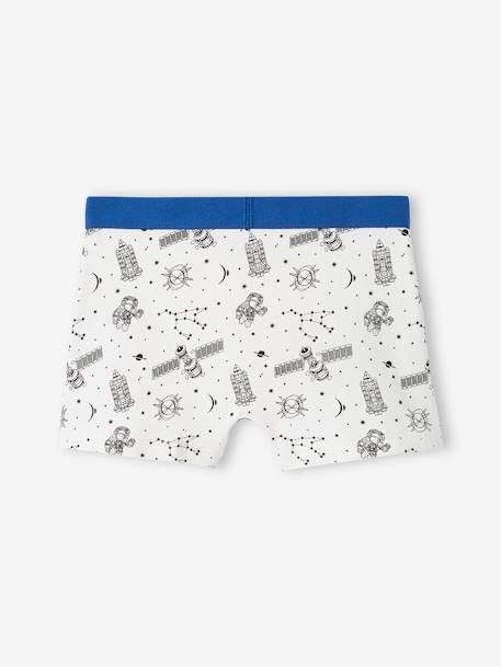 5er-Pack Jungen Boxershorts aus Stretch, Weltraum Oeko-Tex - königsblau - 7