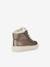 Warme Kinder High-Sneakers J Theleven Girl B ABX GEOX grau+marine 3