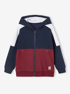 Jungenkleidung-Sportbekleidung-Jungen Kapuzensweatjacke Oeko-Tex