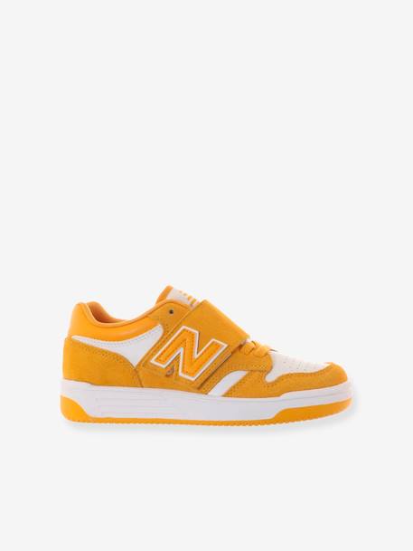 Kinder Klett-Sneakers mit Schnürung PHB480WA NEW BALANCE - gelb - 2