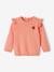 Baby Pullover mit Volants - rosa - 1