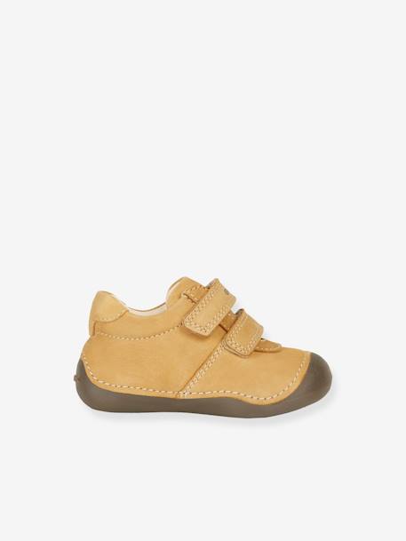 Baby Krabbelschuhe B Tutim GEOX camel+marine 4